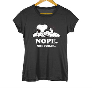 Black Summer Girl Tee Tops 100% Cotton Fashion Short Sleeve Tshirt