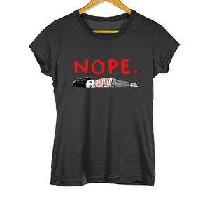Black Summer Girl Tee Tops 100% Cotton Fashion Short Sleeve Tshirt