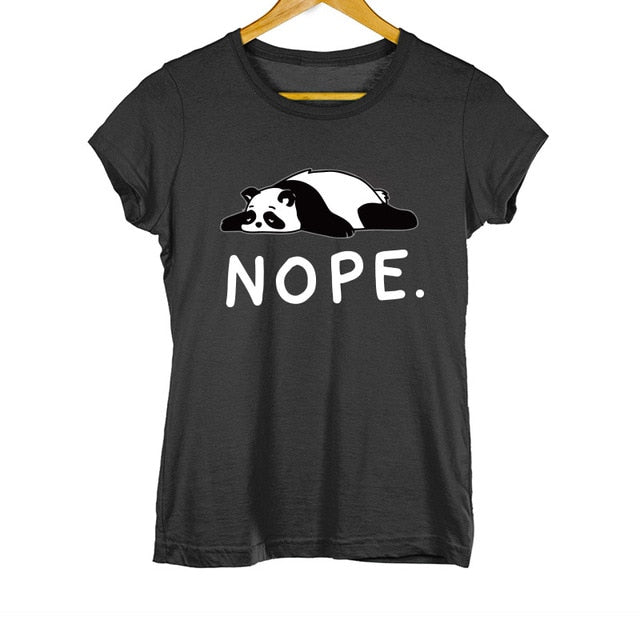 Black Summer Girl Tee Tops 100% Cotton Fashion Short Sleeve Tshirt